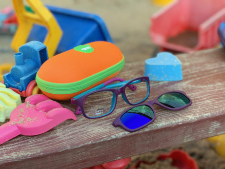 Dětské sluneční brýle barevné dětské pouzdro na brýle