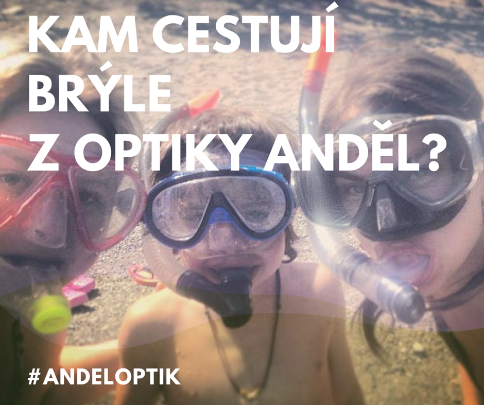 KAM CESTUJÍ BRÝLE? POSÍLÁME DÁRKY…