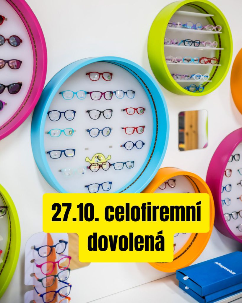 🍁 Podzimní prázdniny v Optice Anděl 🍁