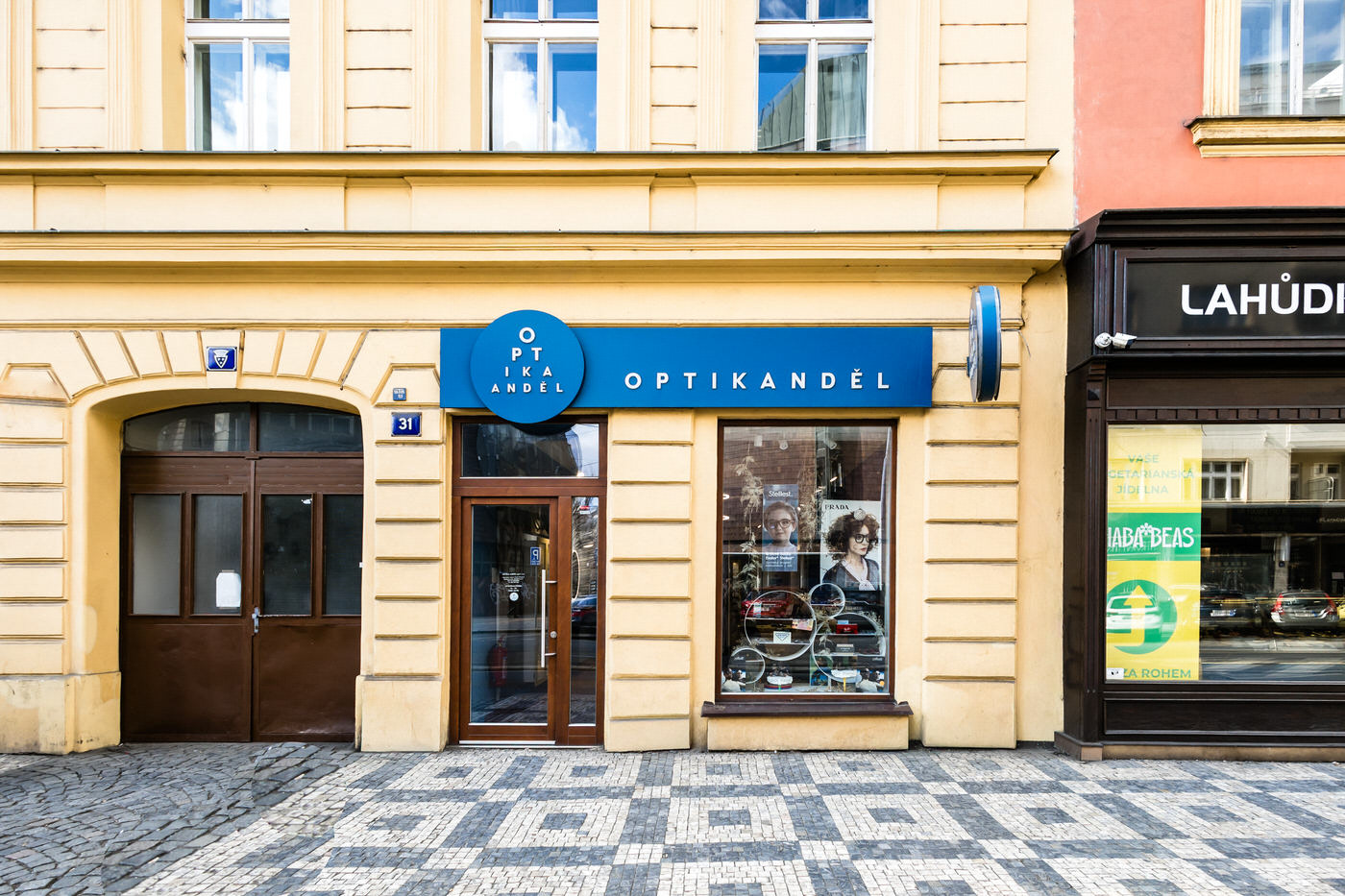 Optika Anděl Štefánikova ulice Praha 5